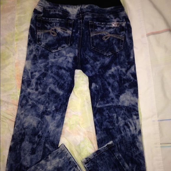 Girls Sz 10 Justice Drawstring Jeans - Picture 3 of 3