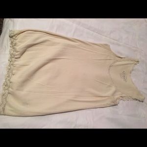 Cream undershirt