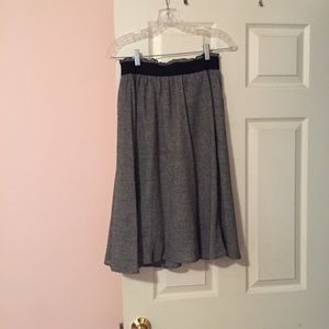 zara midi skirt!