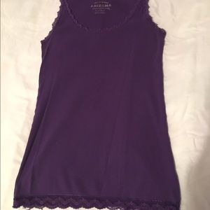 Purple undershirt
