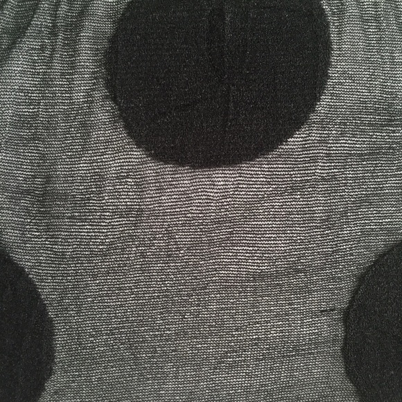 Kate Spade black polka dot tights - Picture 2 of 4