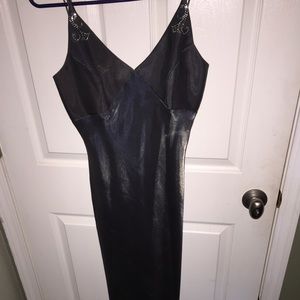 Silver Dave and Johnny evening gown