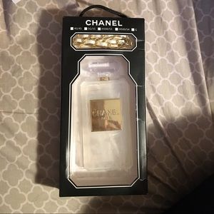 Chanel-logo iPhone 5/5s case with carrying strap