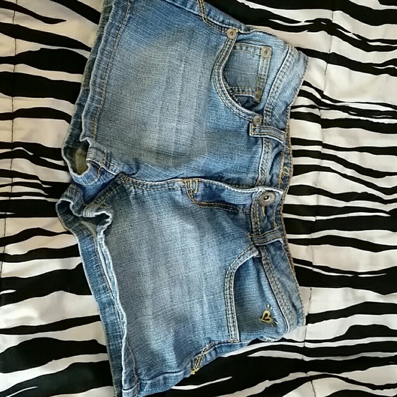 light Jean shorts