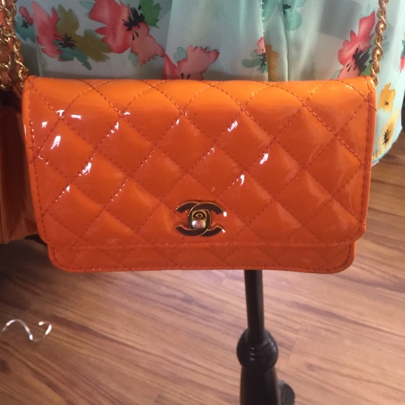 Orange side bag