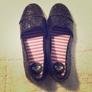 New Roxy Sparkle Shoes Sz 8