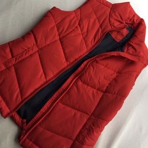 Red Puffer Vest