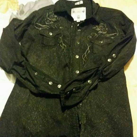 Roar brand button down shirt