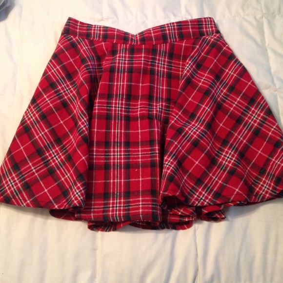 Forever 21 plaid skirt