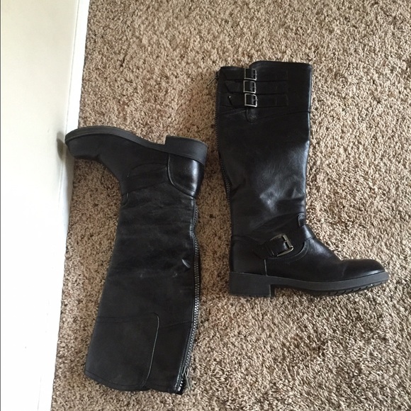 maden girl black boots
