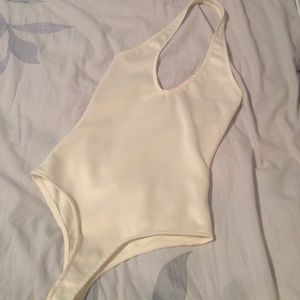 NWOT Deep V body suit