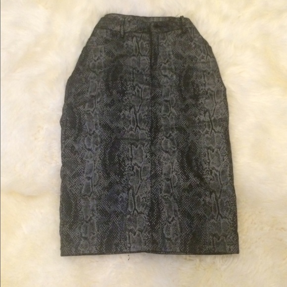 Snakeskin Skirt