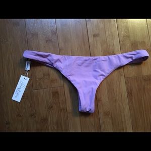 Frankie's Bikini Coco Bottoms Lavender Size Large