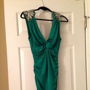 Green Dress- evening