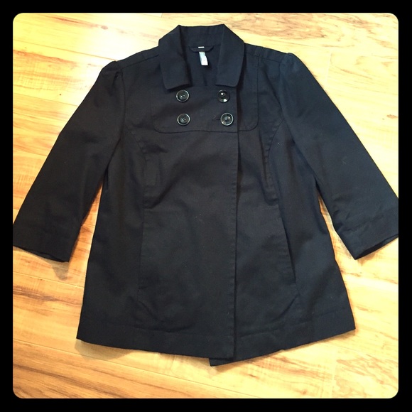 Perfect Spring black English-style jacket