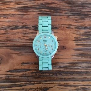 Turquoise Geneva Watch