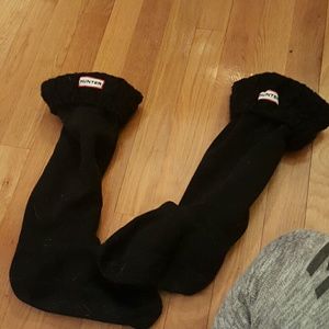 Hunter knitted socks