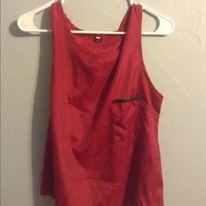 Red tanktop