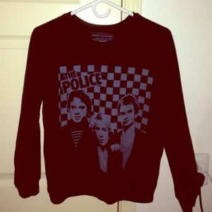 The police sweatshirt