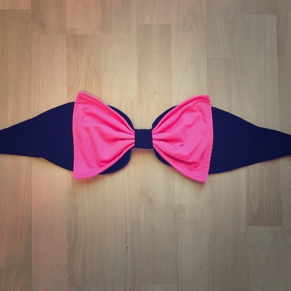 Bow swimsuit top from Etsy