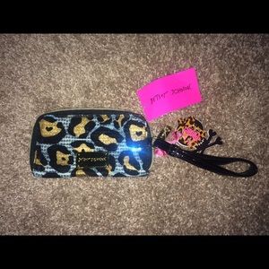 Sequin Cheetah Betsey Johnson Wallet