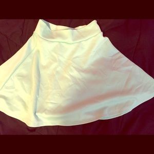 Mint green skater skirt