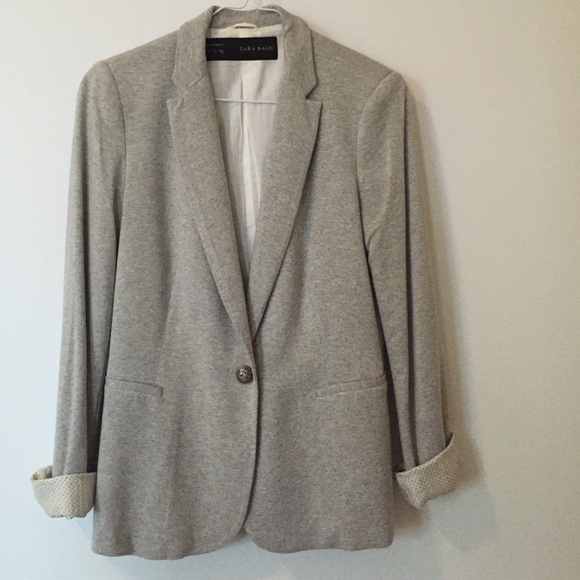 Zara light grey jacket