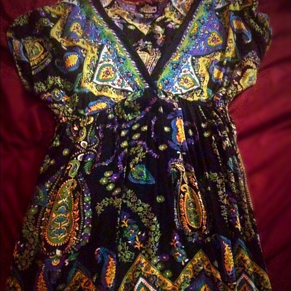 Angie design bohemian sun dress