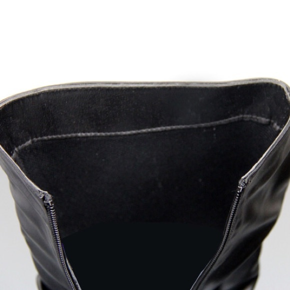 New kids classic slouch black flat boots - Picture 3 of 4