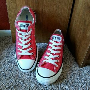 SOLD in Mercari... Red Converse