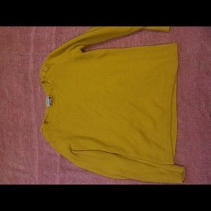 Loft yellow sweater