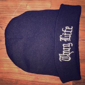 Thug Life Beanie NWOT