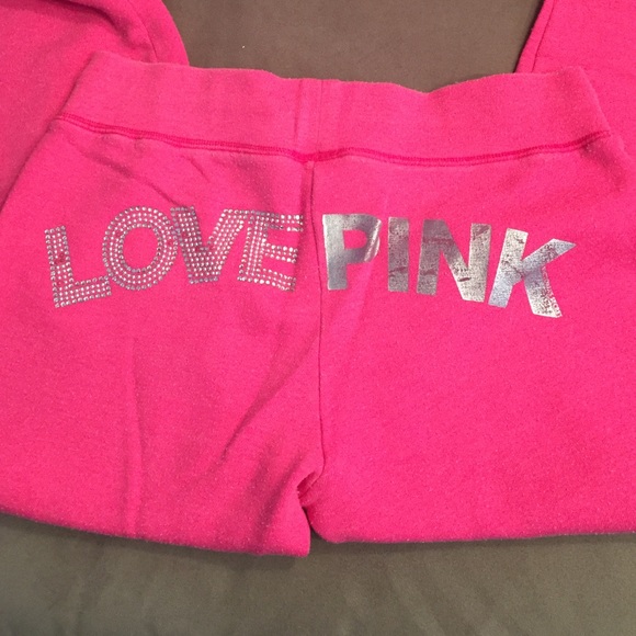 Hot pink PINK sweatsuit - Picture 4 of 4