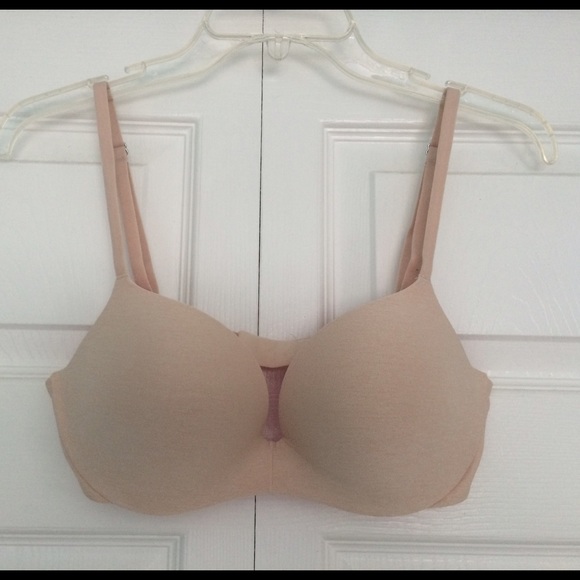 PINK Cream Bra