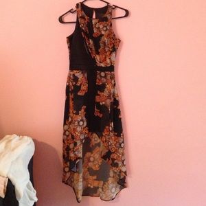 Formal butterfly dress.