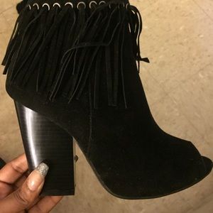 Open Toe Booties