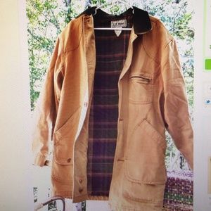 Breakfast club barn coat jacket LL Bean men's L