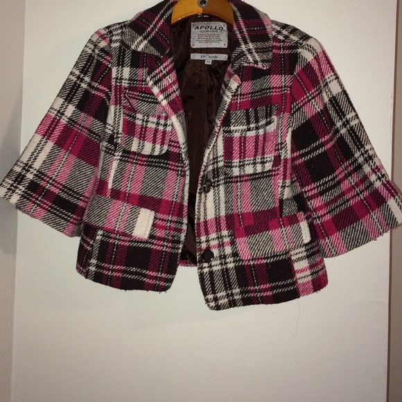 plaid jacket!