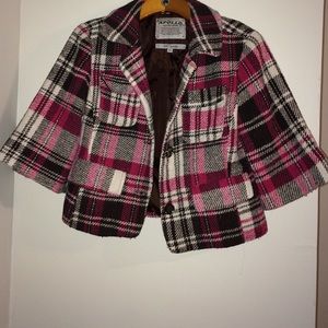 plaid jacket!