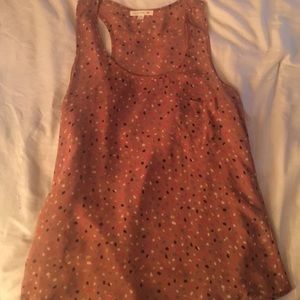 Sleeveless chiffon top