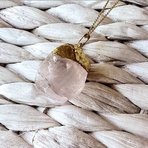 Sale Jewelry Quartz Crystal Pendant Necklace