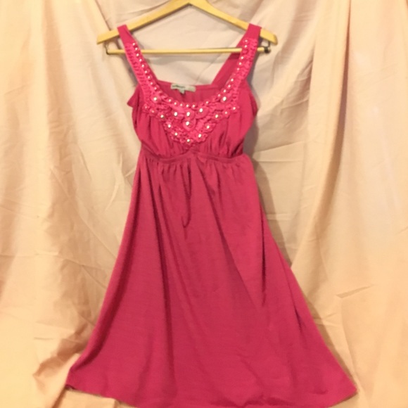 Girly Pink Summer Dress