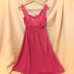 Girly Pink Summer Dress