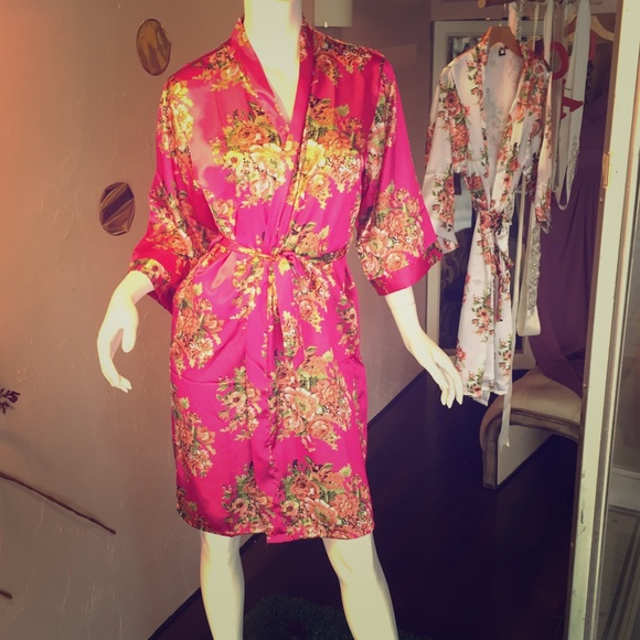 Silk Bridesmaid Robe