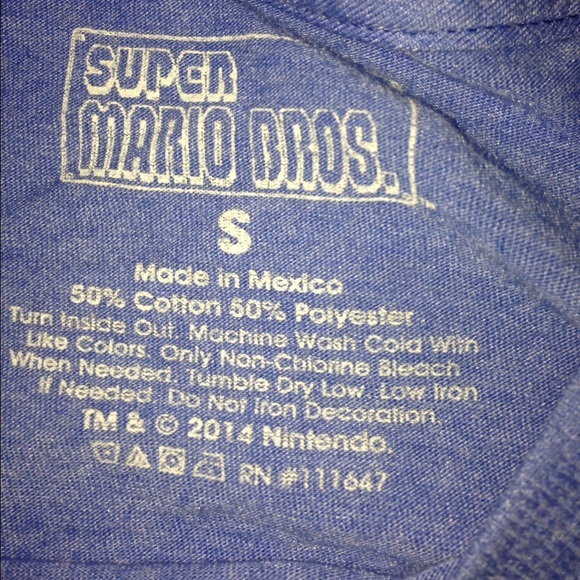 Mens Mario shirt - Picture 2 of 3
