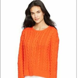 New! Ralph Lauren orange sweater