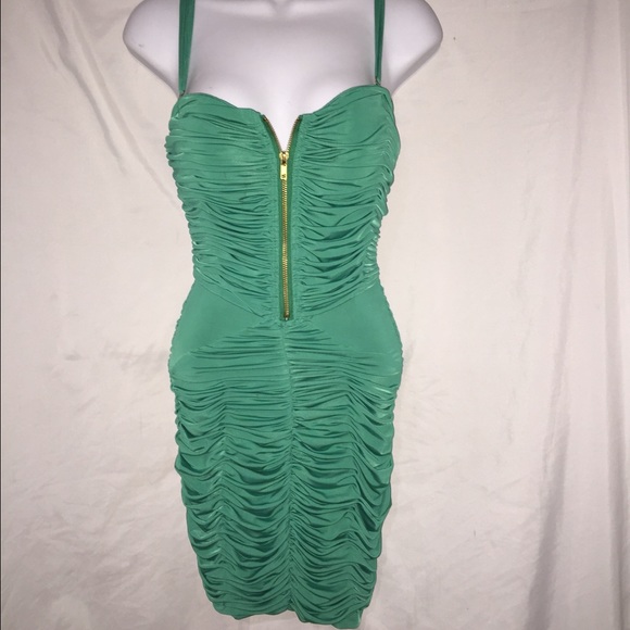 Green Bebe dress