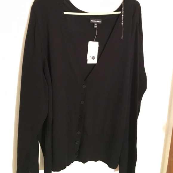 BRAND NEW BLACK CARDIGAN