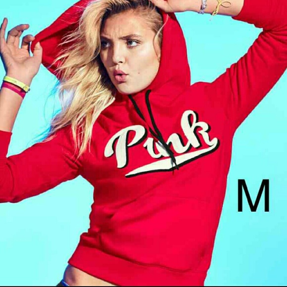 PINK Victoria's Secret Tops - Vs pink perfect pullover hoodie medium