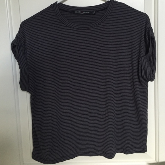 Brandy Melville Tops - Brandy Striped Soft Top
